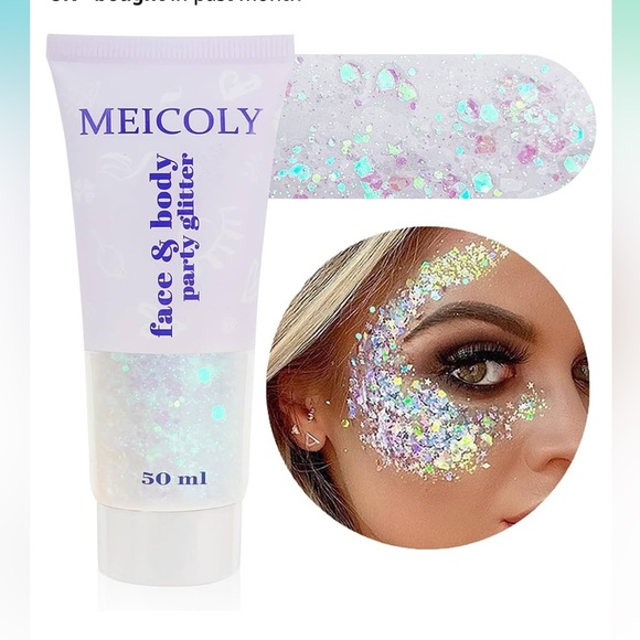 Iridescent Face & Body Glitter festivals, EDC, fairy - Picture 1 of 3